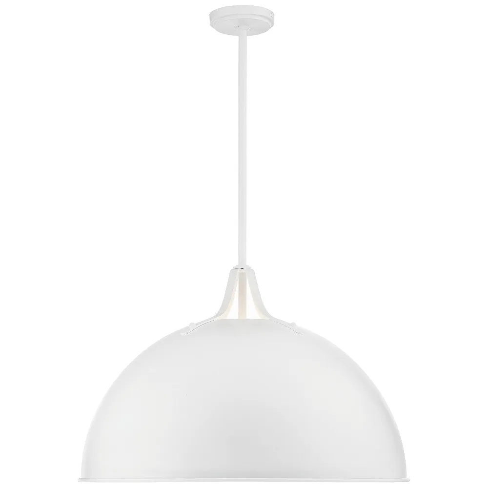 Soto 3 Light White Pendant