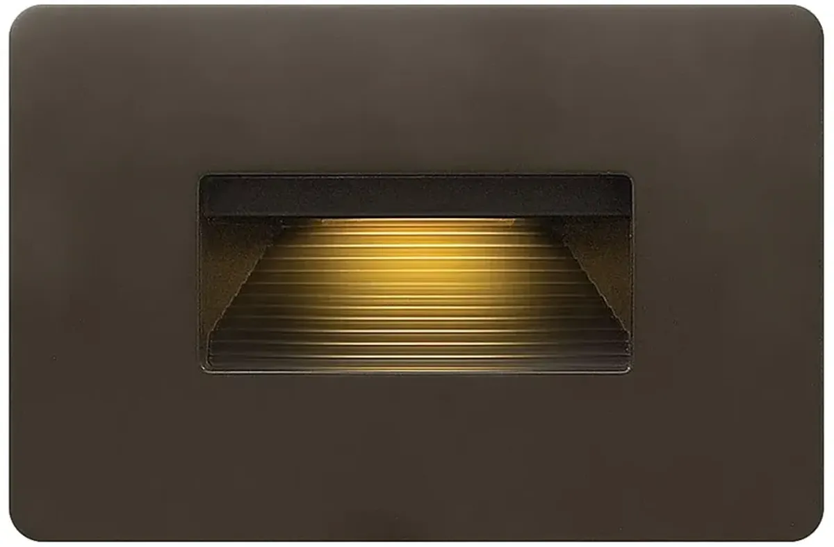 Luna 4 1/2" Wide Bronze Step Light by Hinkley Lighting