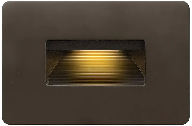 Luna 4 1/2" Wide Bronze Step Light by Hinkley Lighting