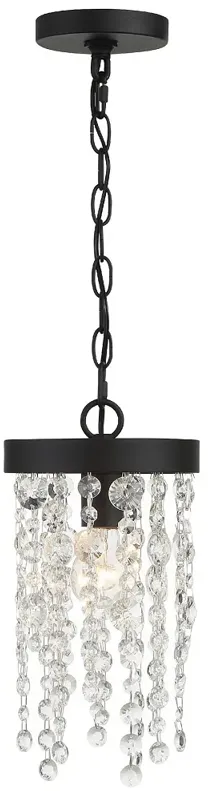 Winham 1 Light Black Forged Pendant