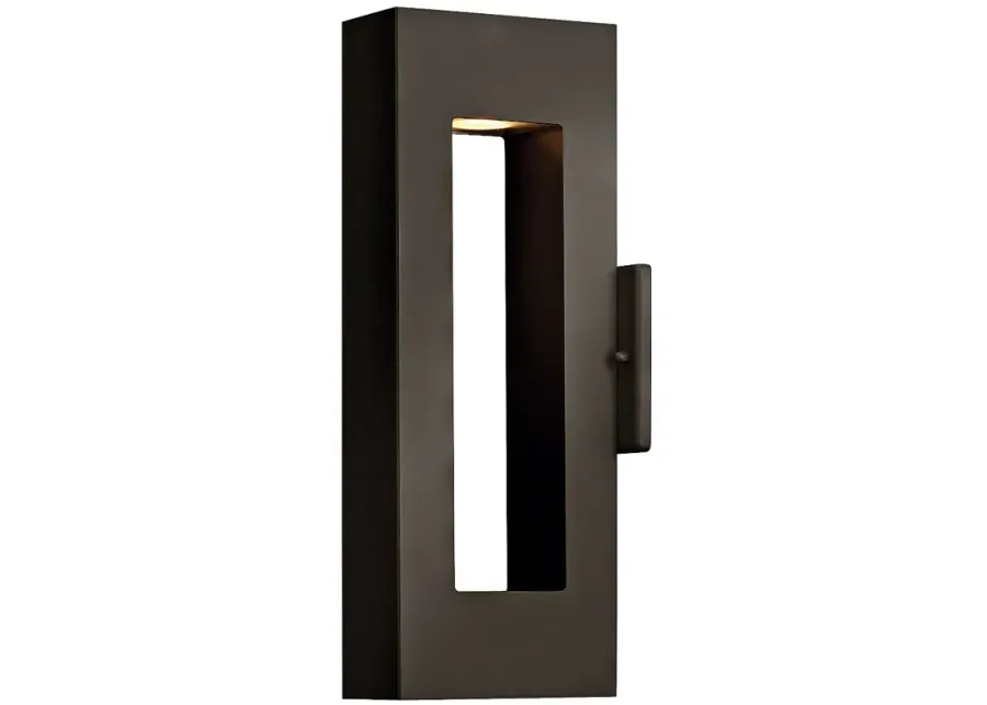 Atlantis 16" High Bronze Integrated LED Outdoor Wall Light