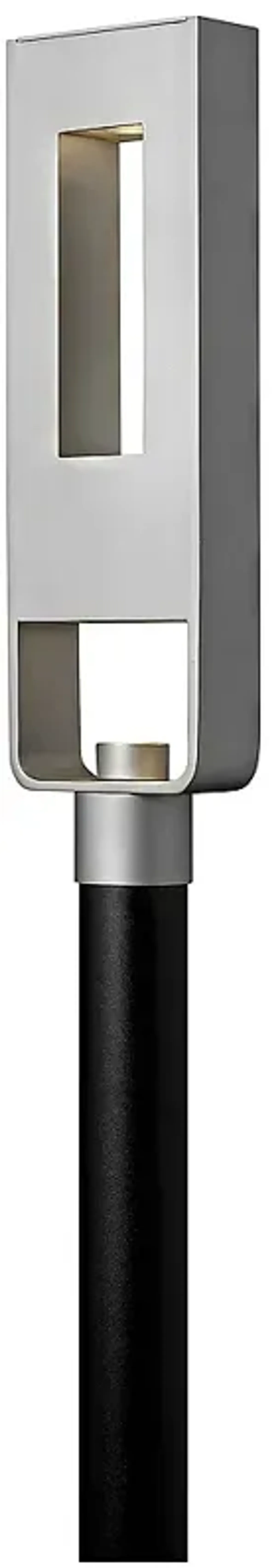 Atlantis 24 1/2"H Titanium Integrated LED Outdoor Post Light