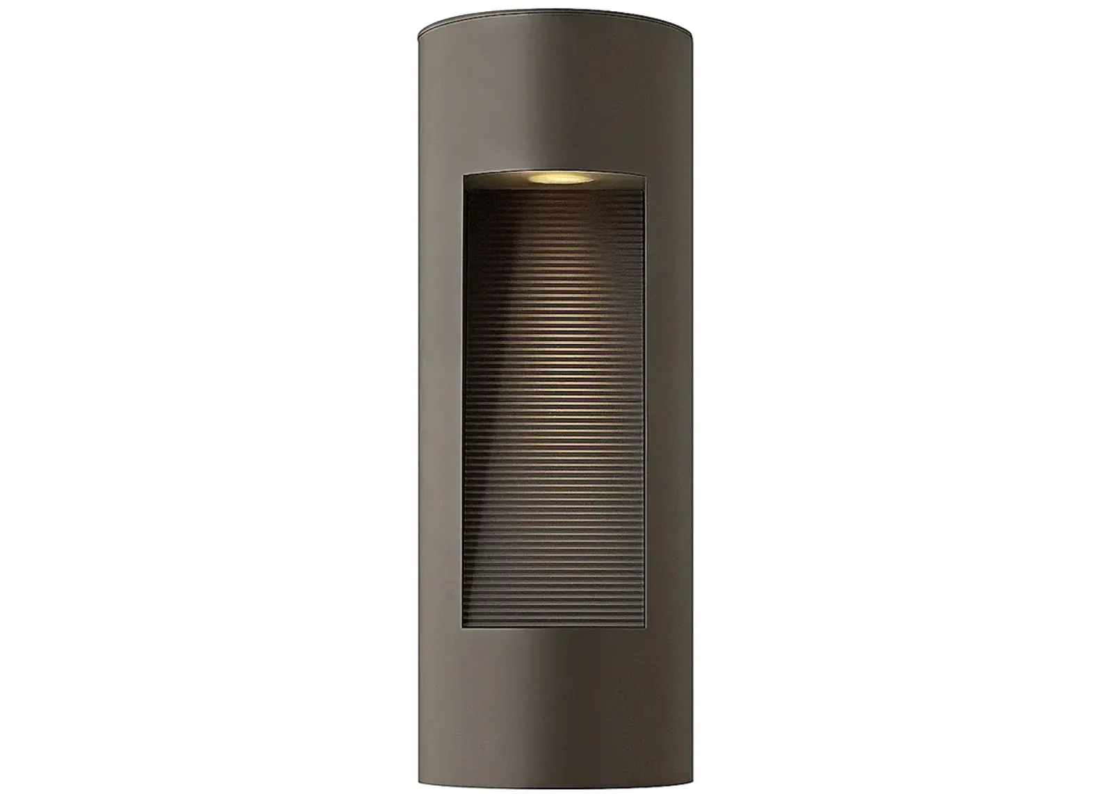 Hinkley Luna 16"H Bronze Integrated LED Outdoor Wall Light