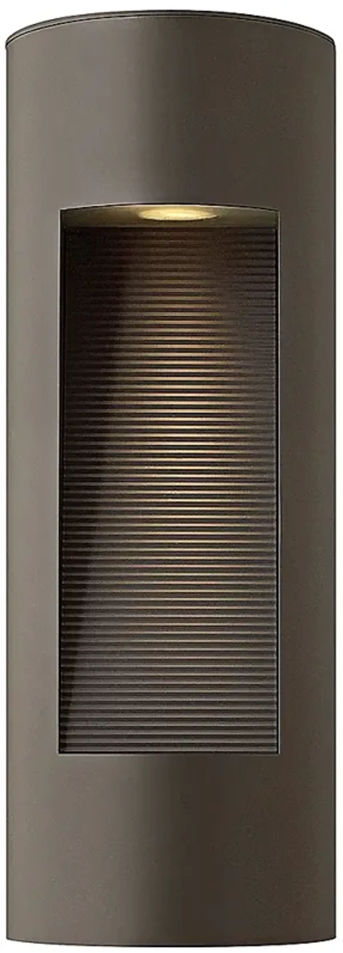 Hinkley Luna 16"H Bronze Integrated LED Outdoor Wall Light