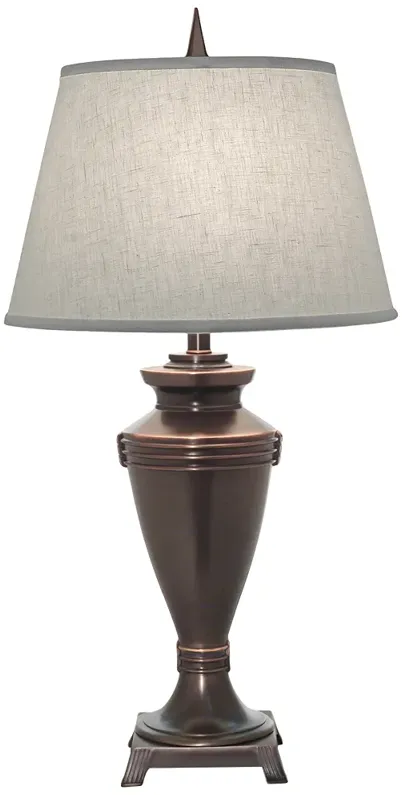 Stiffel Keyton 32" High Classic Urn Oxidized Bronze Table Lamp