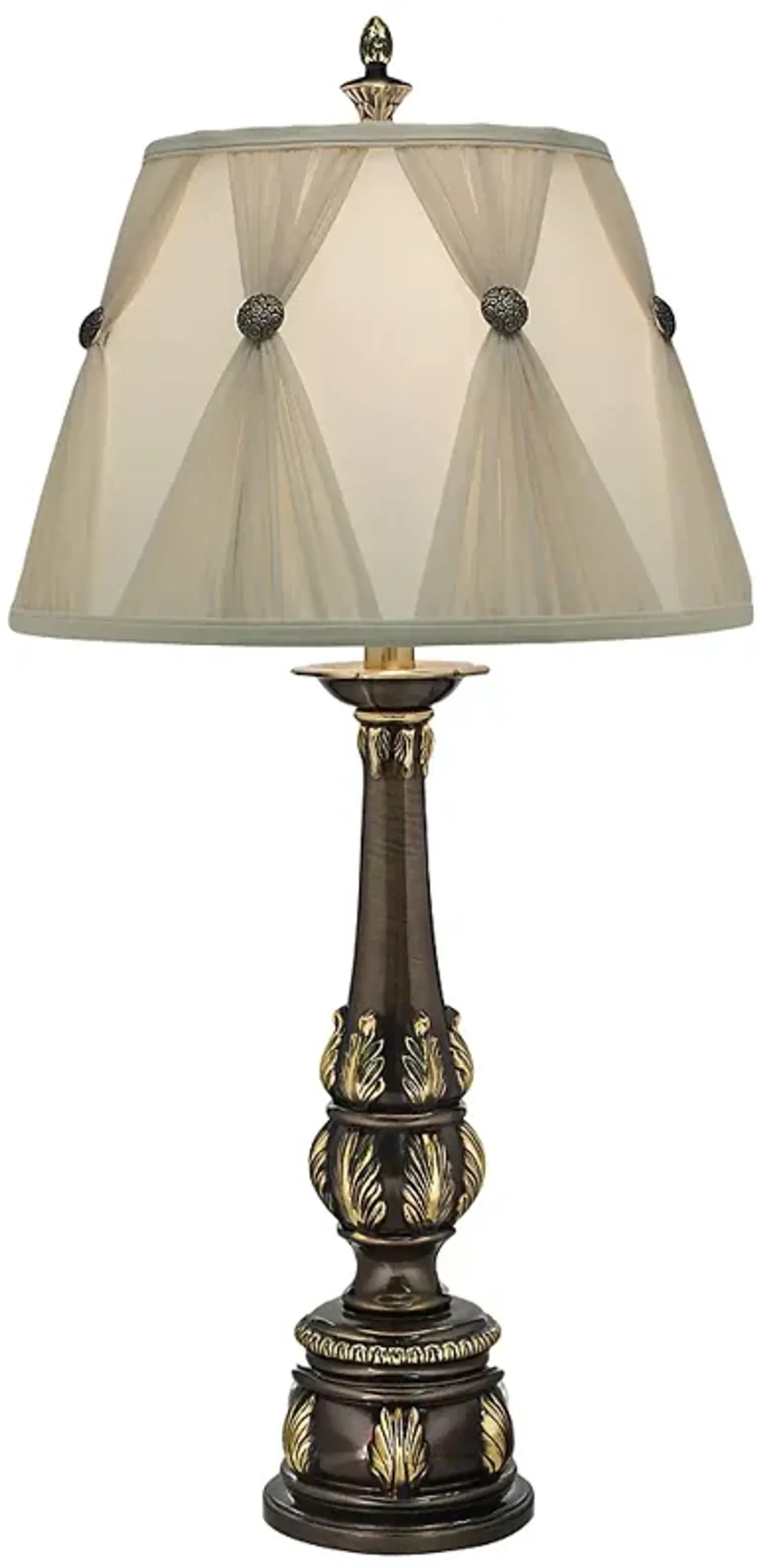 Stiffel Eden 37" High Traditional Roman Bronze Table Lamp