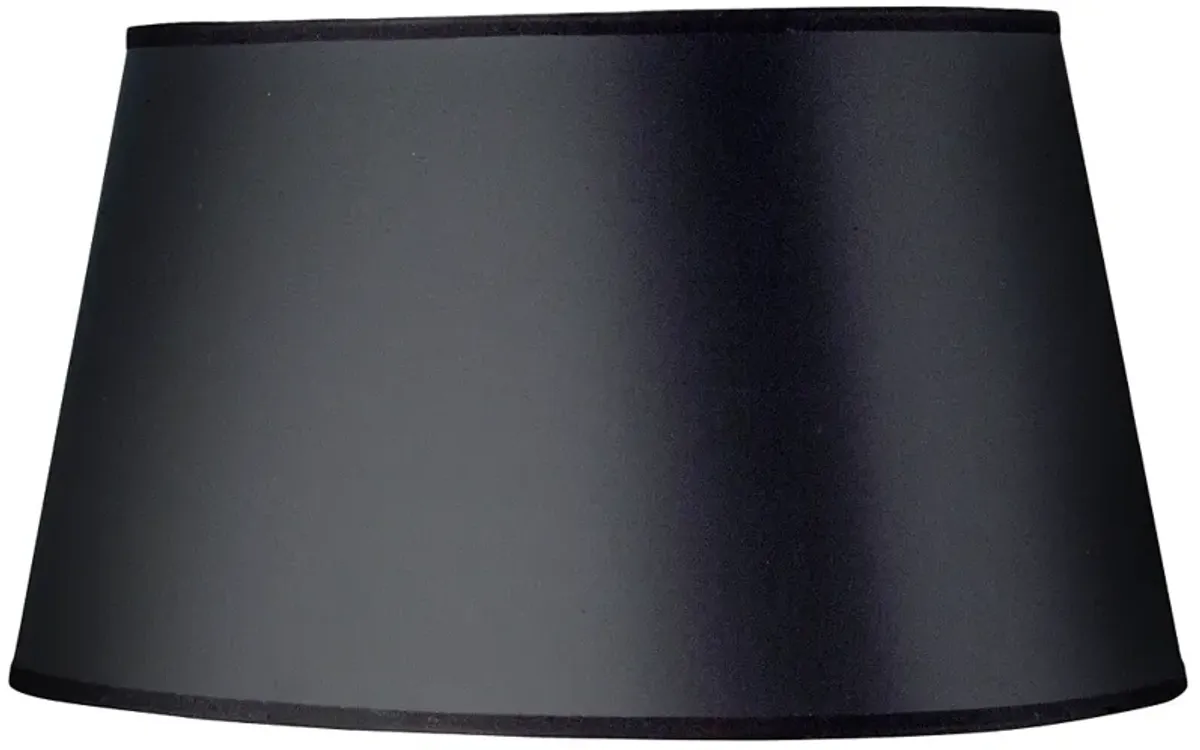 Stiffel Black Tapered Oval Shade 8/12x9.5/16x8.5 (Spider)
