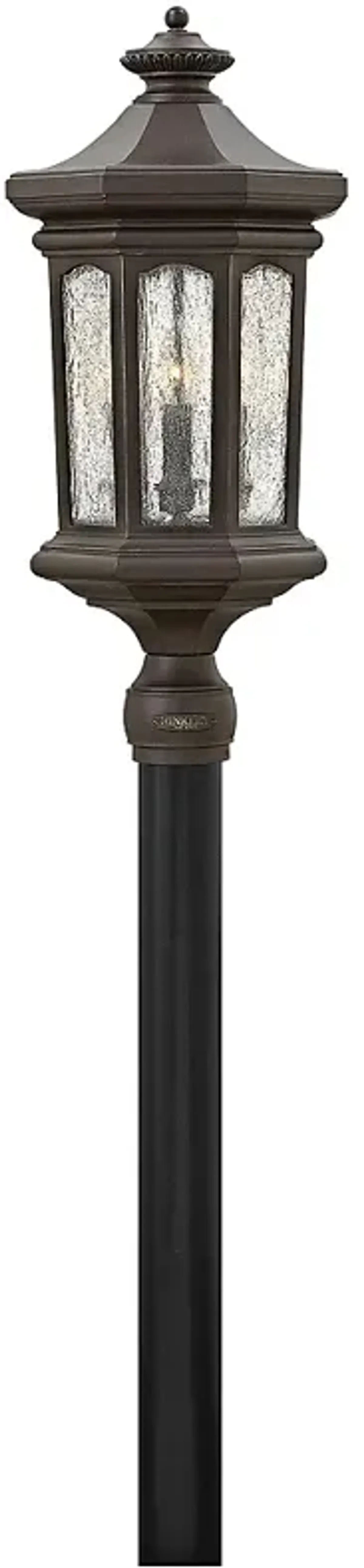 Hinkley Raley 26 1/4"H Oil-Rubbed Bronze Outdoor Post Light