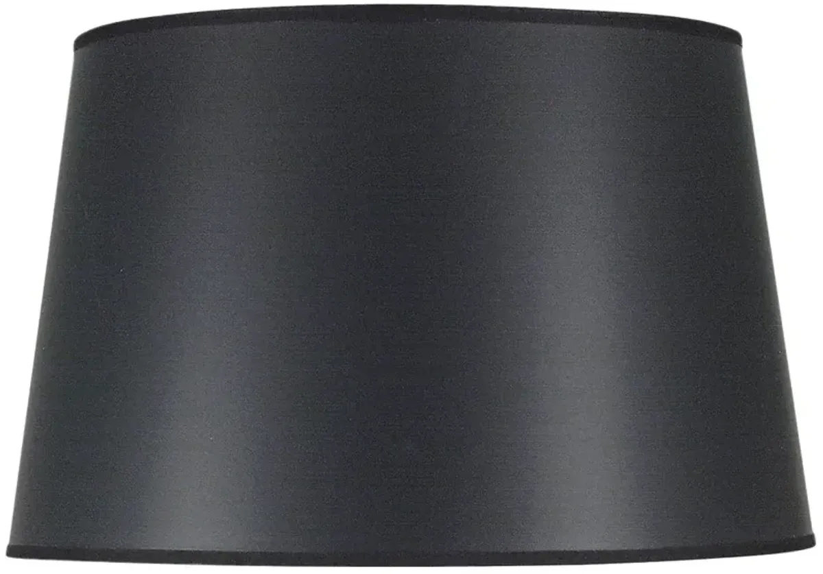 Stiffel Black Opaque English Barrel Shade 13x16x10 (Spider)