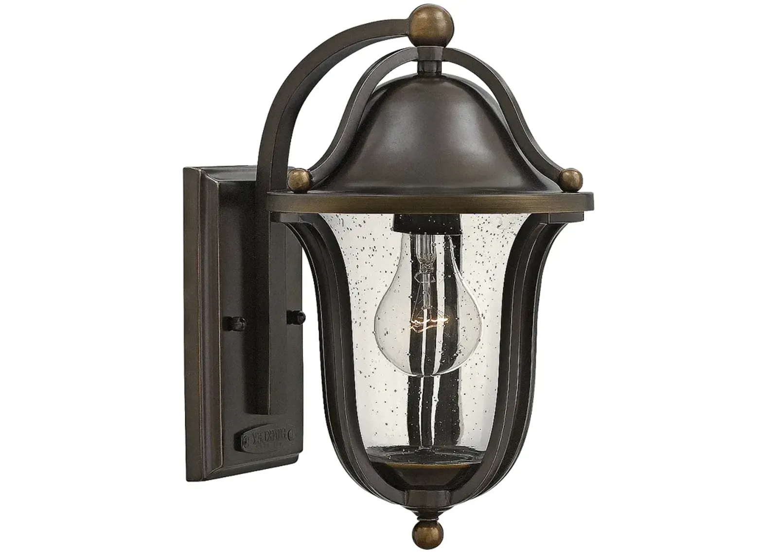 Hinkley Bolla 7 1/4" Wide Olde Bronze Outdoor Wall Light