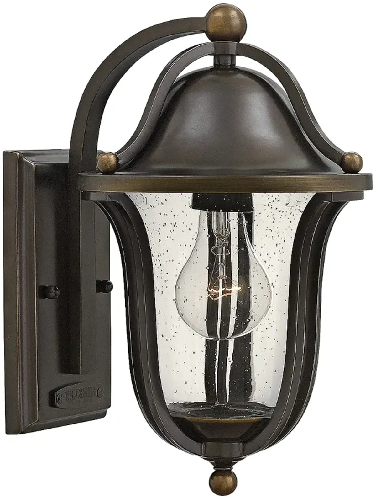 Hinkley Bolla 7 1/4" Wide Olde Bronze Outdoor Wall Light