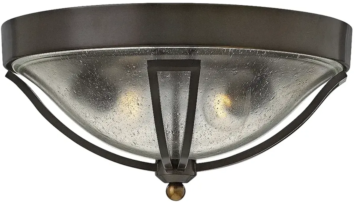 Hinkley Bolla 16 3/4"W Olde Bronze Cast Ball Ceiling Light