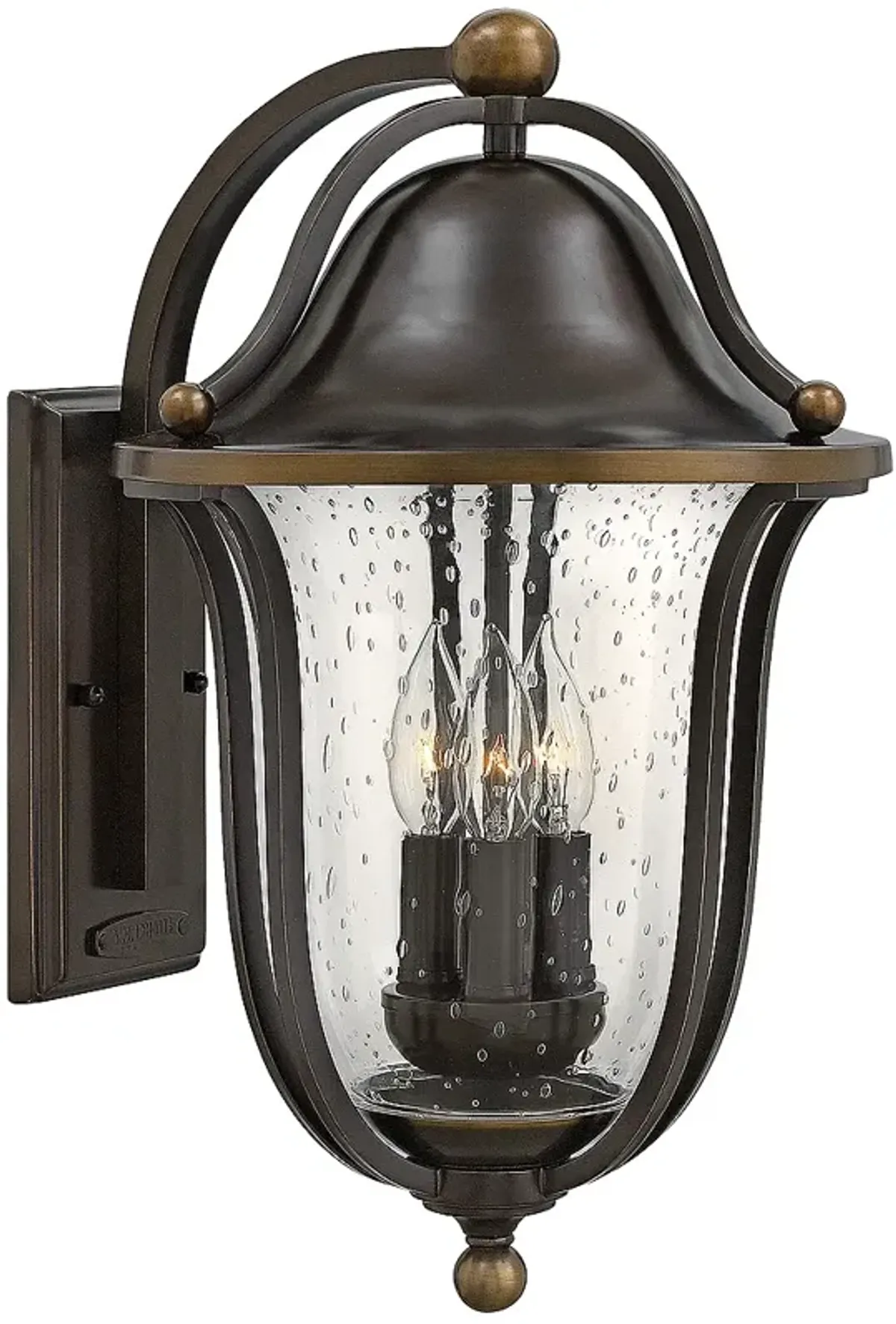 Hinkley Bolla 11" Wide Olde Bronze Outdoor Wall Light