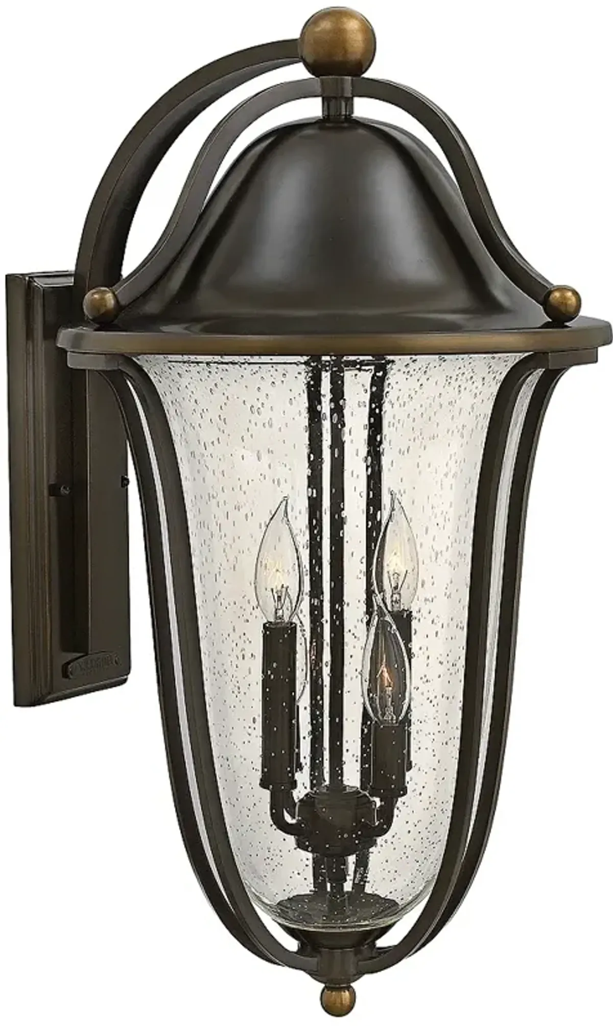 Hinkley Bolla 14" Wide Olde Bronze Outdoor Wall Light