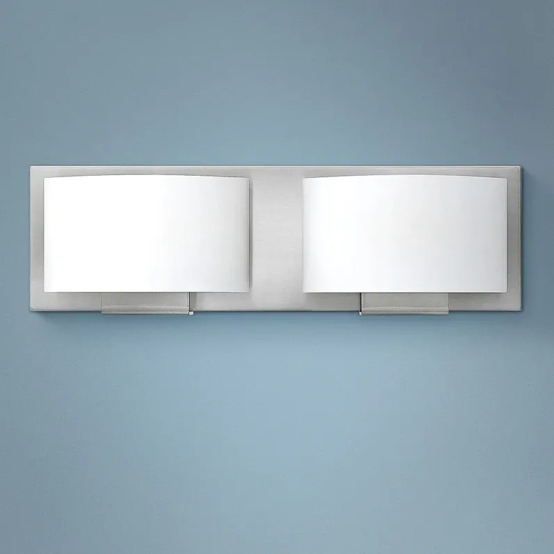 Hinkley Mila 16" Wide Brushed Nickel Bath Light