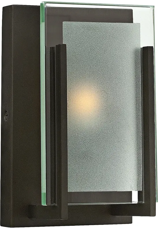 Hinkley Latitude 8" High Oil-Rubbed Bronze Wall Sconce