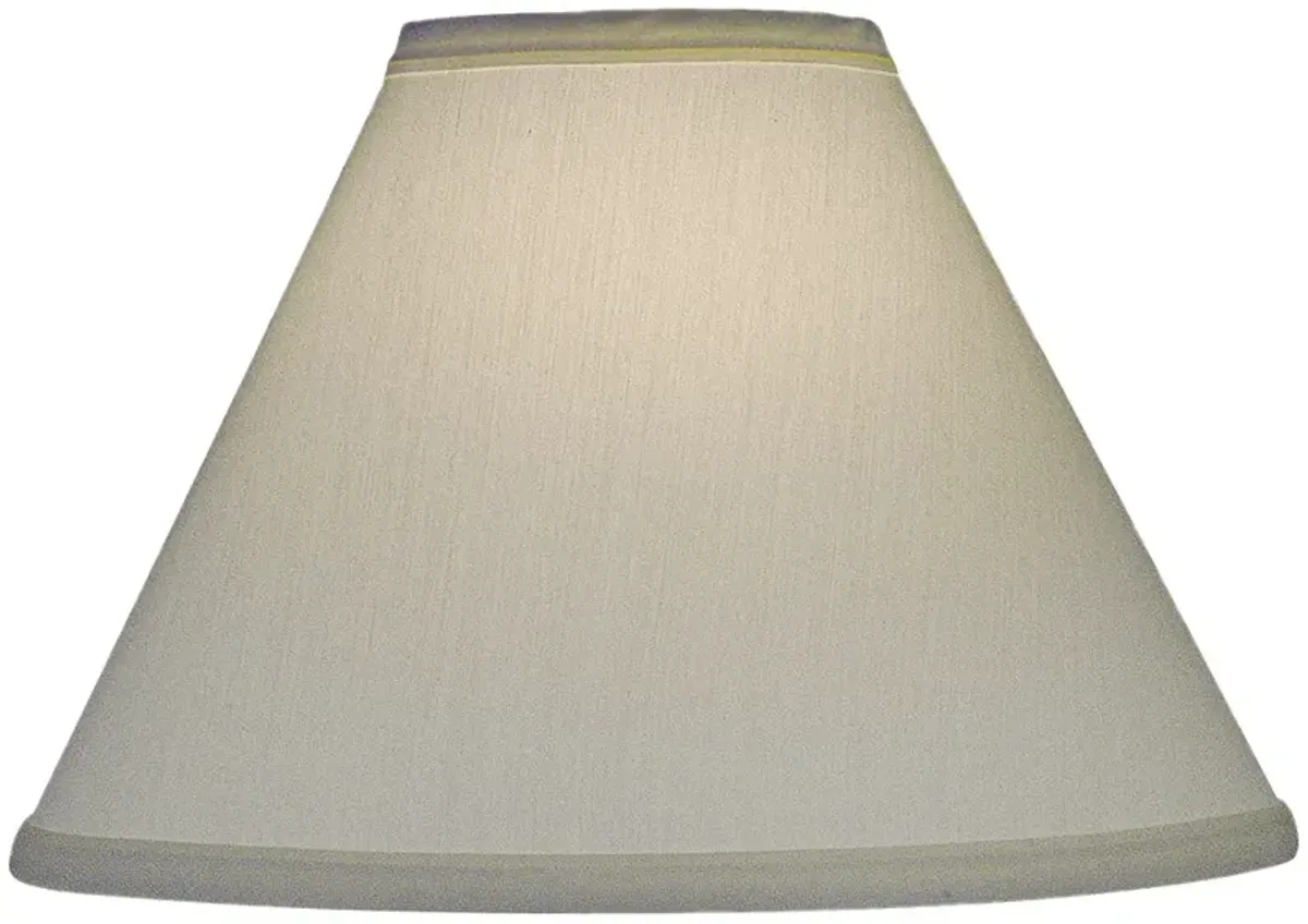 Stiffel Ivory Shadow Hardback Empire Shade 5x14x10 (Spider)