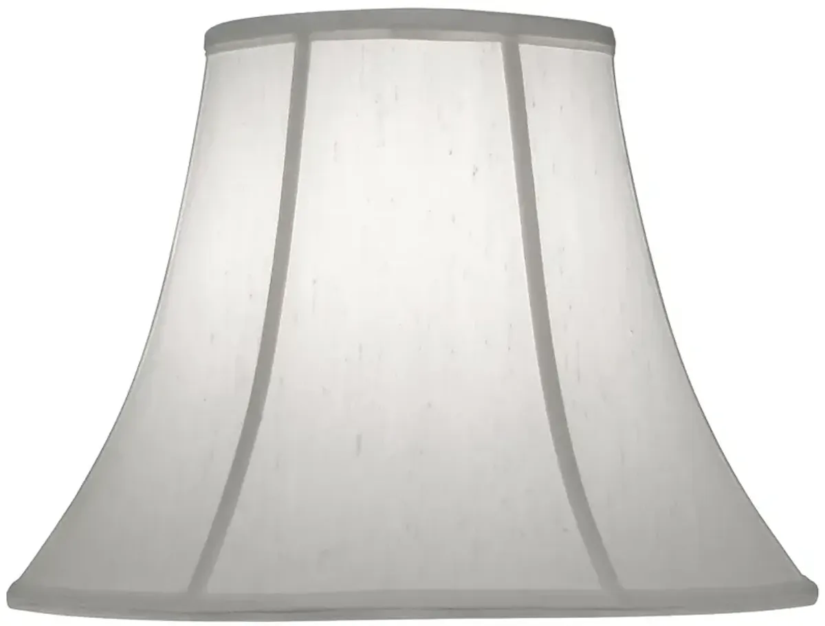 Stiffel Pearl Supreme Satin Bell Shade 7x14x11 (Spider)