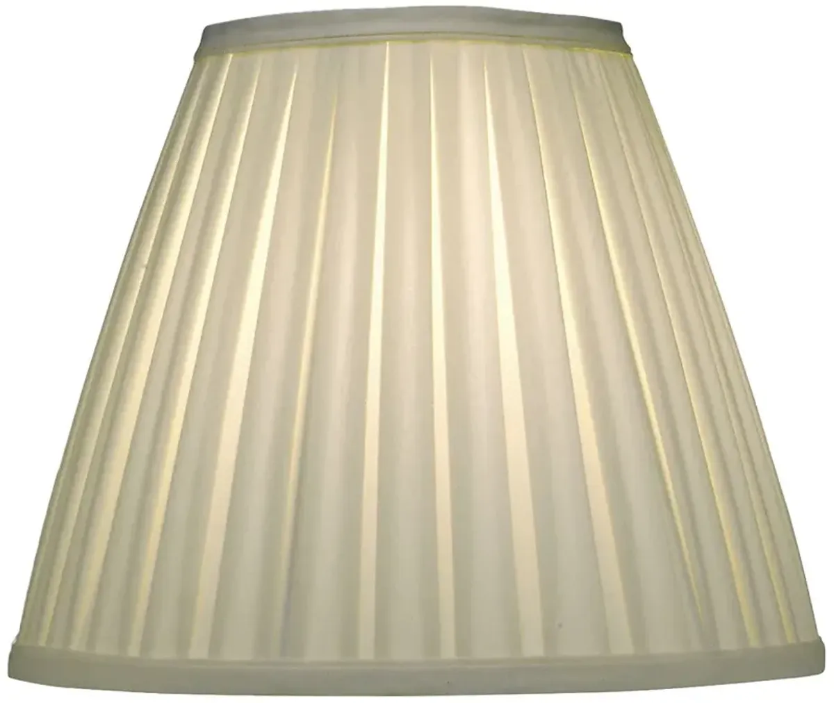 Stiffel Ivory Shadow Pleated Empire Shade 6x12x10 (Spider)