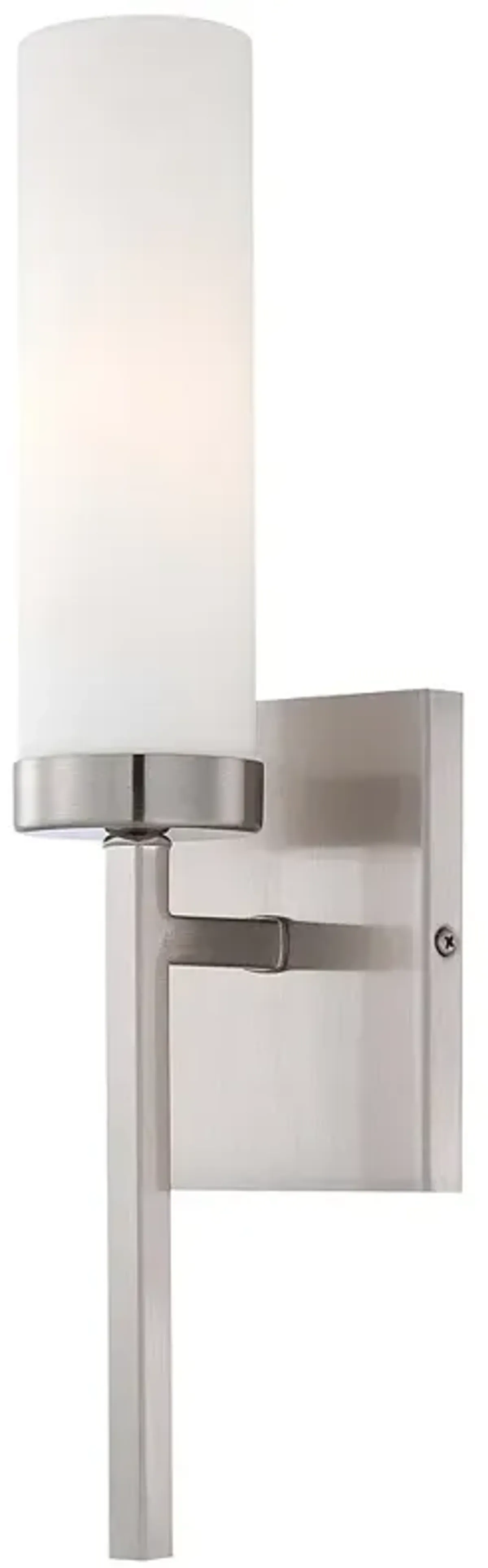 Abernathy 15 1/4" High Brushed Nickel ADA Wall Sconce