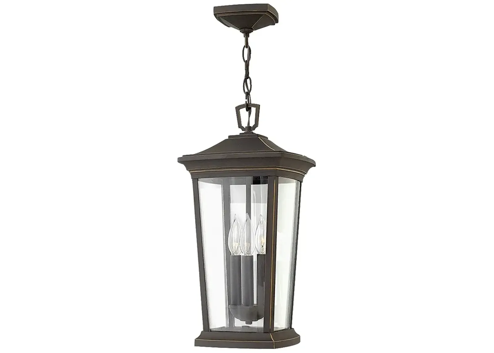 Bromley 19" High Oil Rubbed Bronze Outdoor Hanging Light