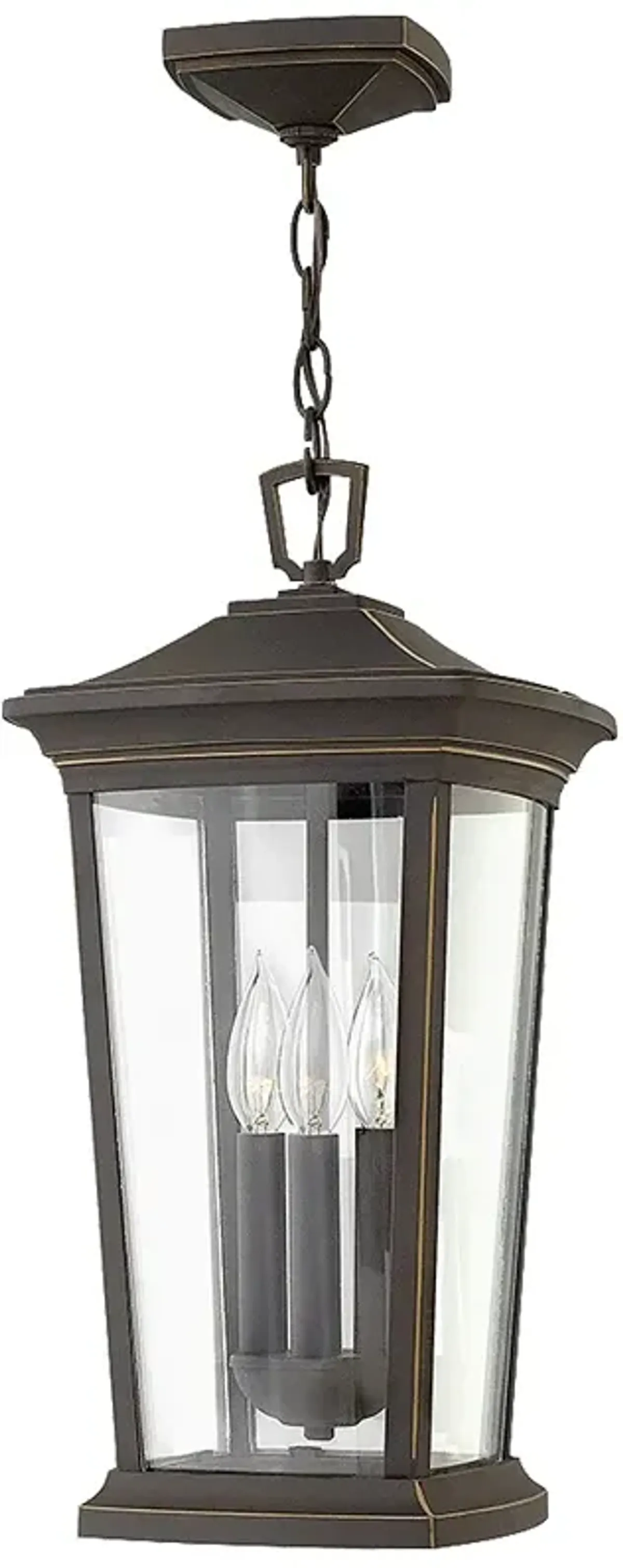 Bromley 19" High Oil Rubbed Bronze Outdoor Hanging Light