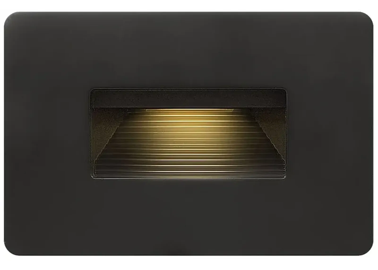 Hinkley Luna 4 1/2" Wide Black Finish Modern Step Light