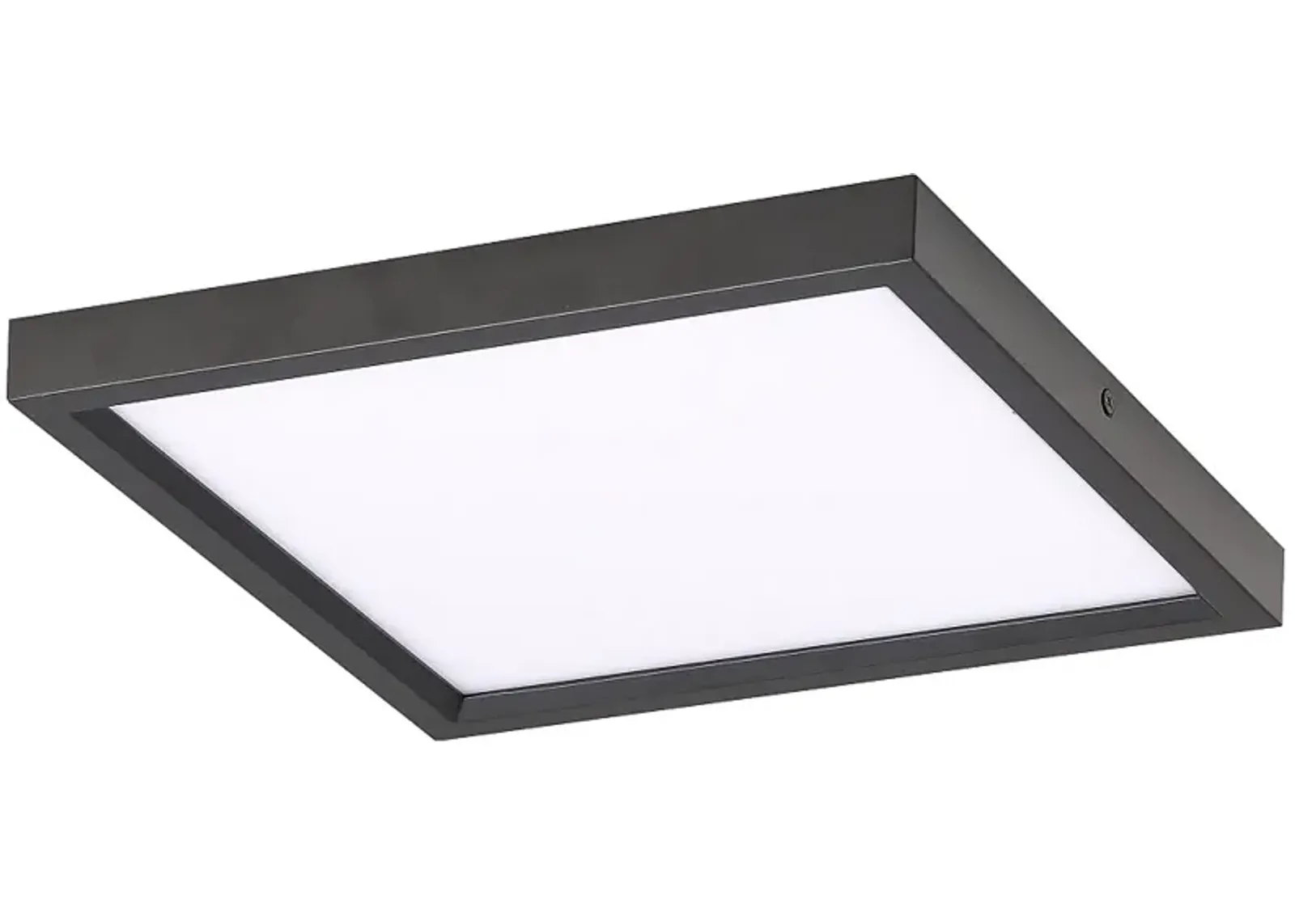 LED Flush Mount 11" Wide Coal LED Ceiling Light