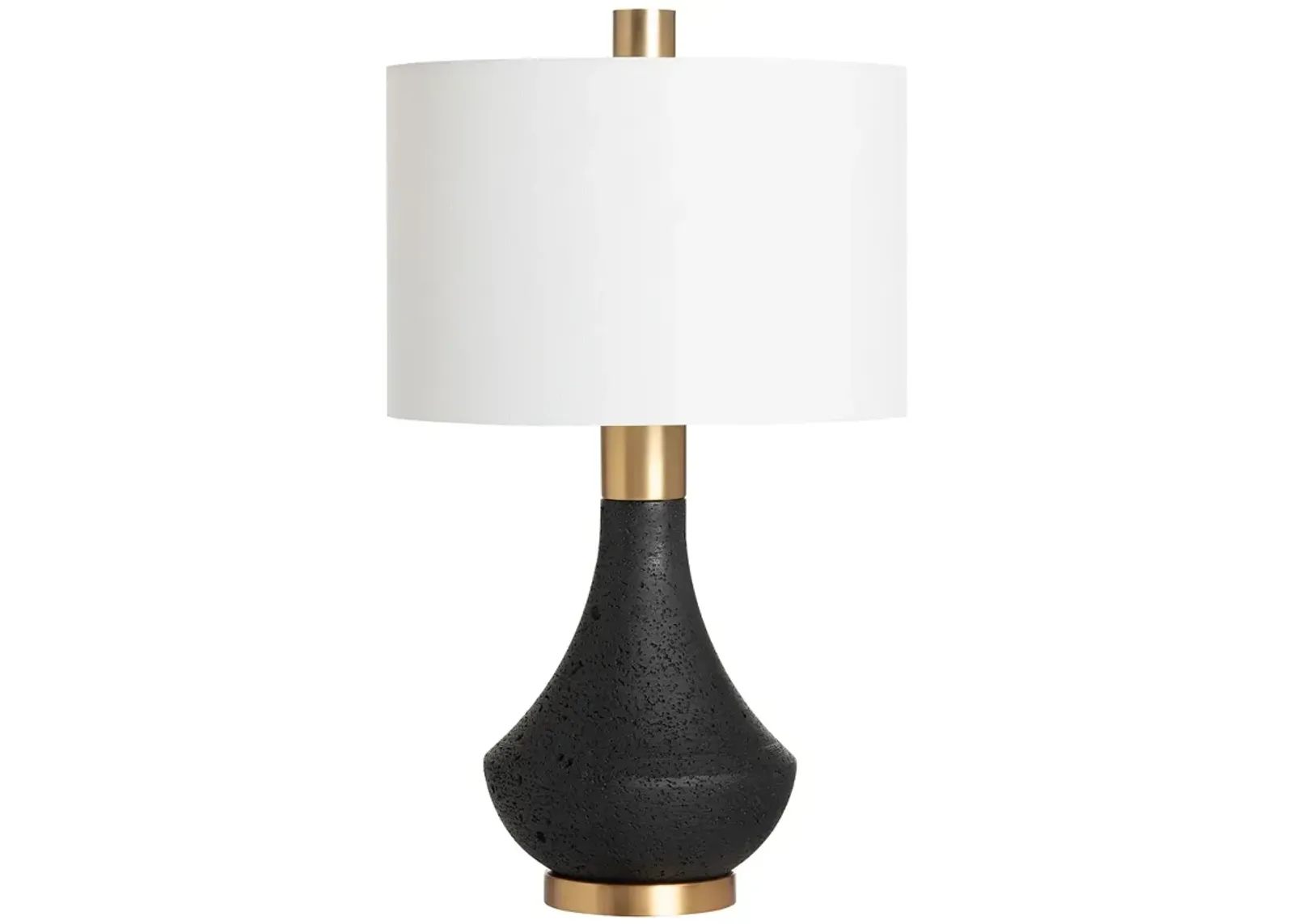 Crestview Collection Ryder Lava Stone Table Lamp