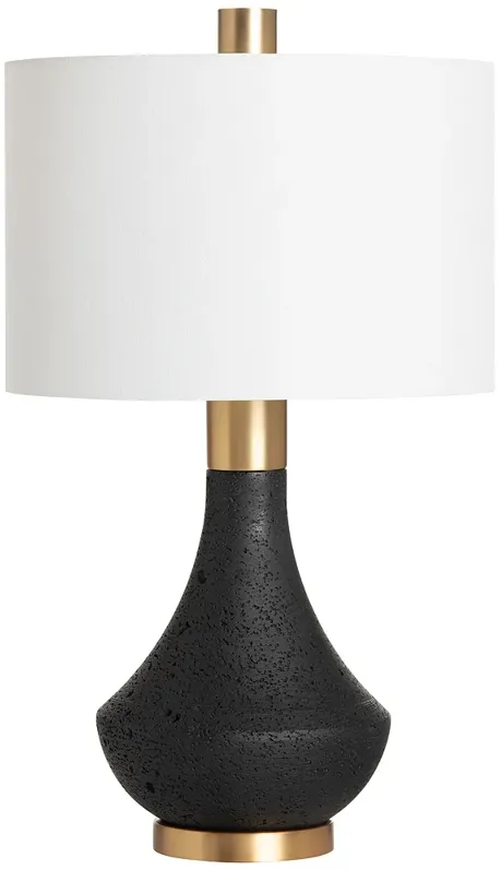 Crestview Collection Ryder Lava Stone Table Lamp