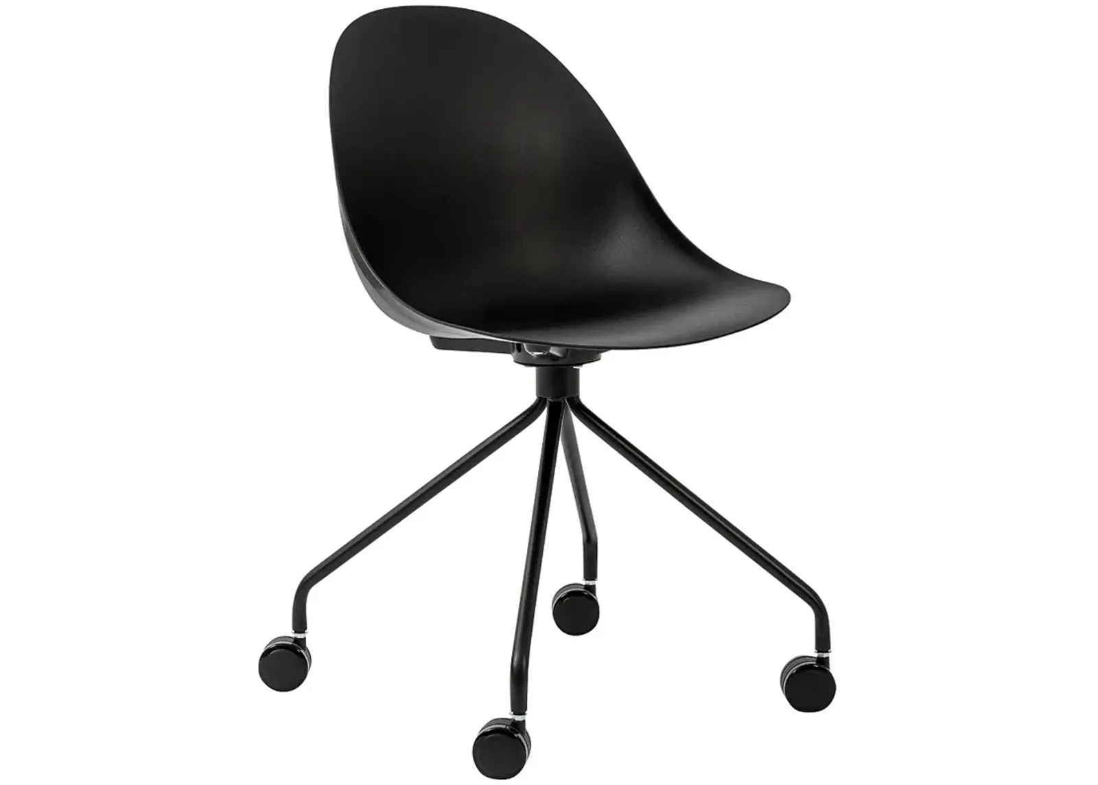 Tayte Matte Black Office Chair