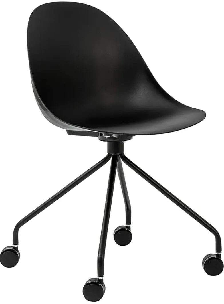 Tayte Matte Black Office Chair