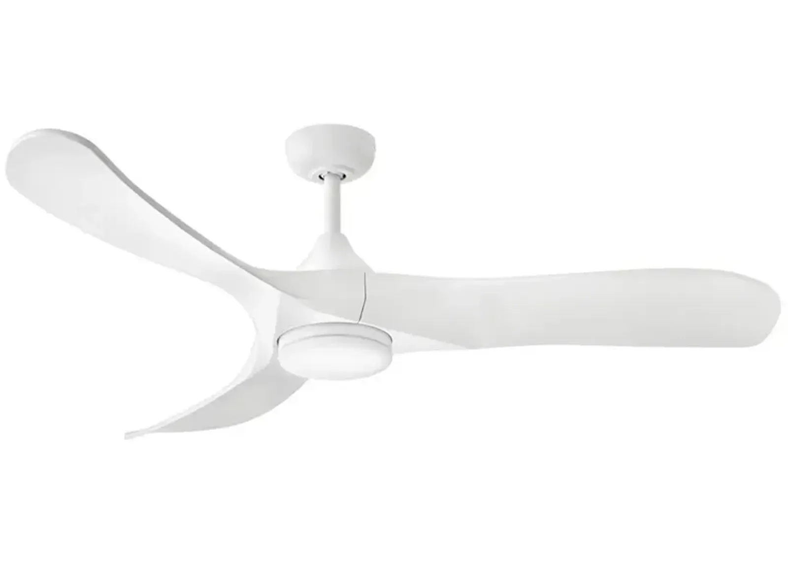 Hinkley Fan Swell Illuminated 56" LED Smart Fan Matte White