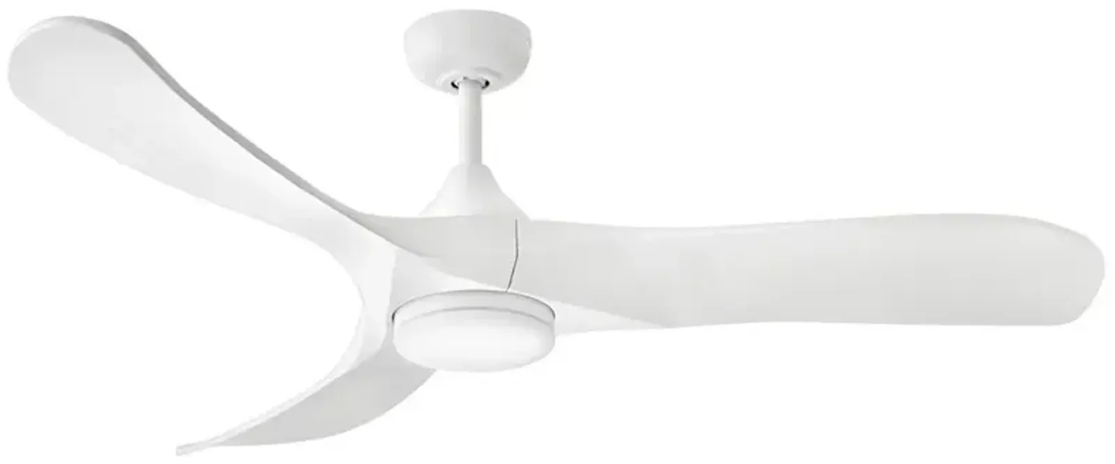 Hinkley Fan Swell Illuminated 56" LED Smart Fan Matte White