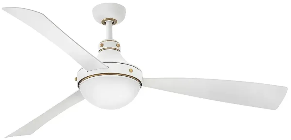 Hinkley Fan Oliver 62" LED Smart Fan Matte White