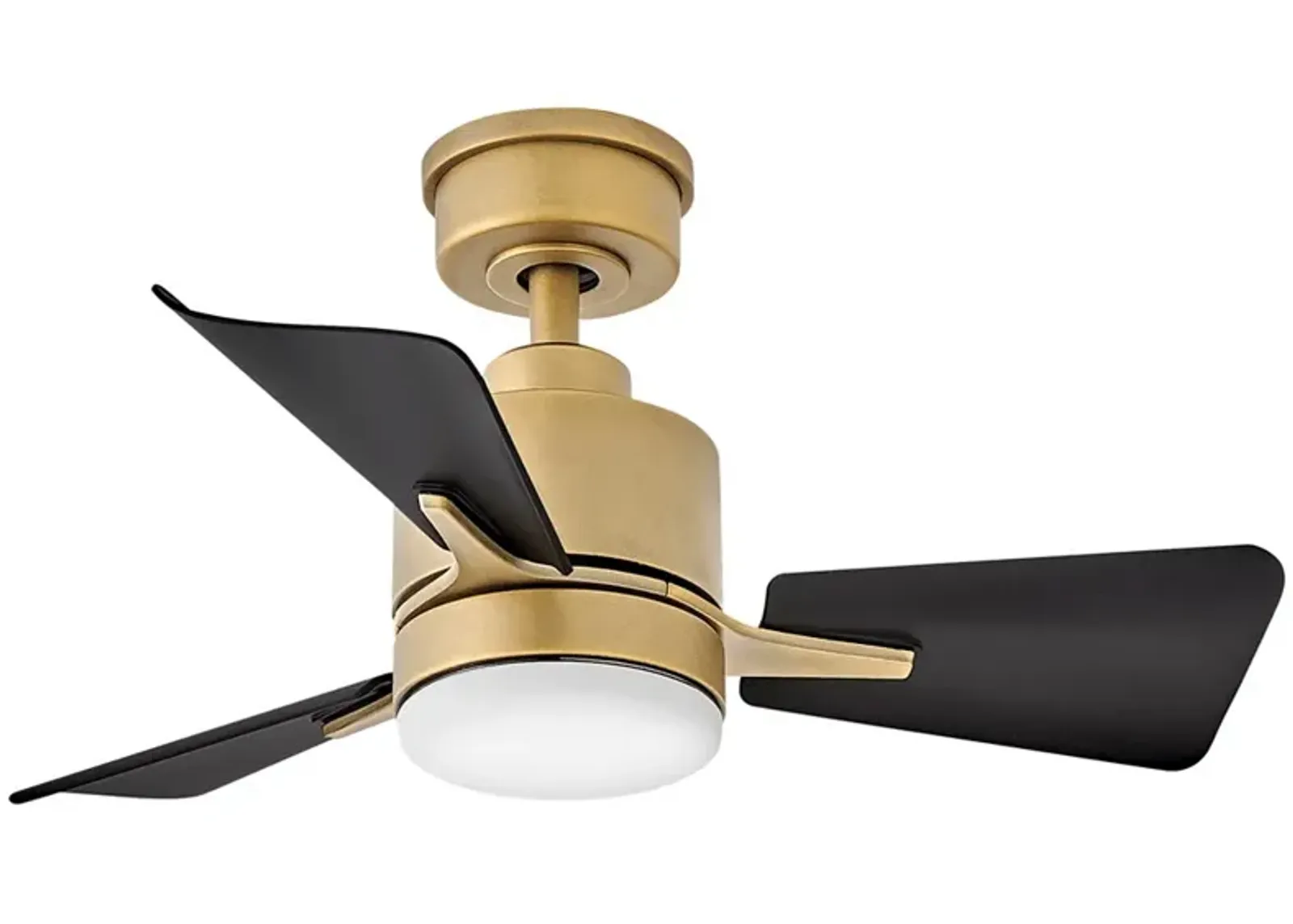 Hinkley Fan Atom 30" LED Fan Heritage Brass