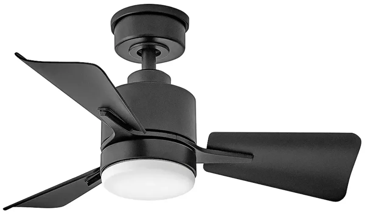 Hinkley Fan Atom 30" LED Fan Matte Black