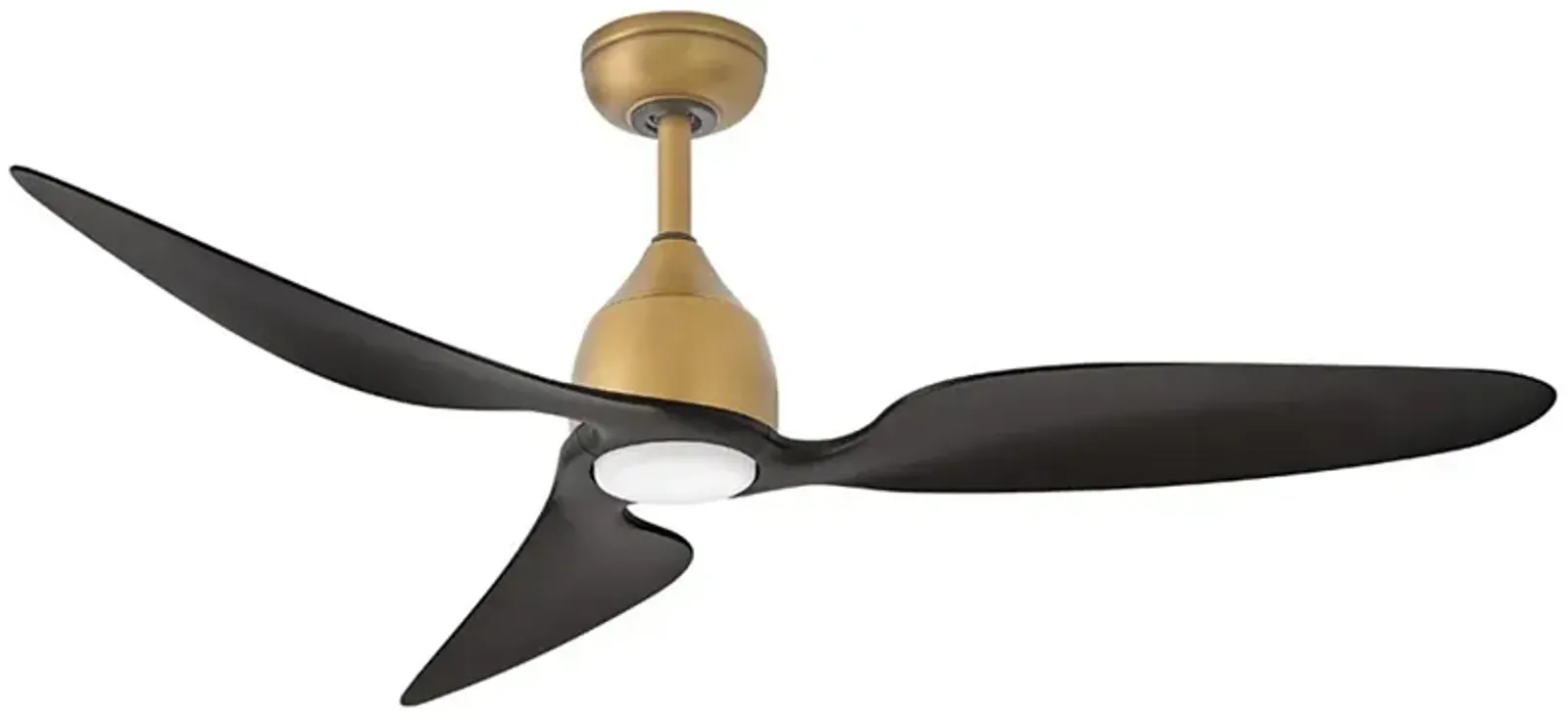 Hinkley Fan Azura 52" LED Smart Fan Heritage Brass