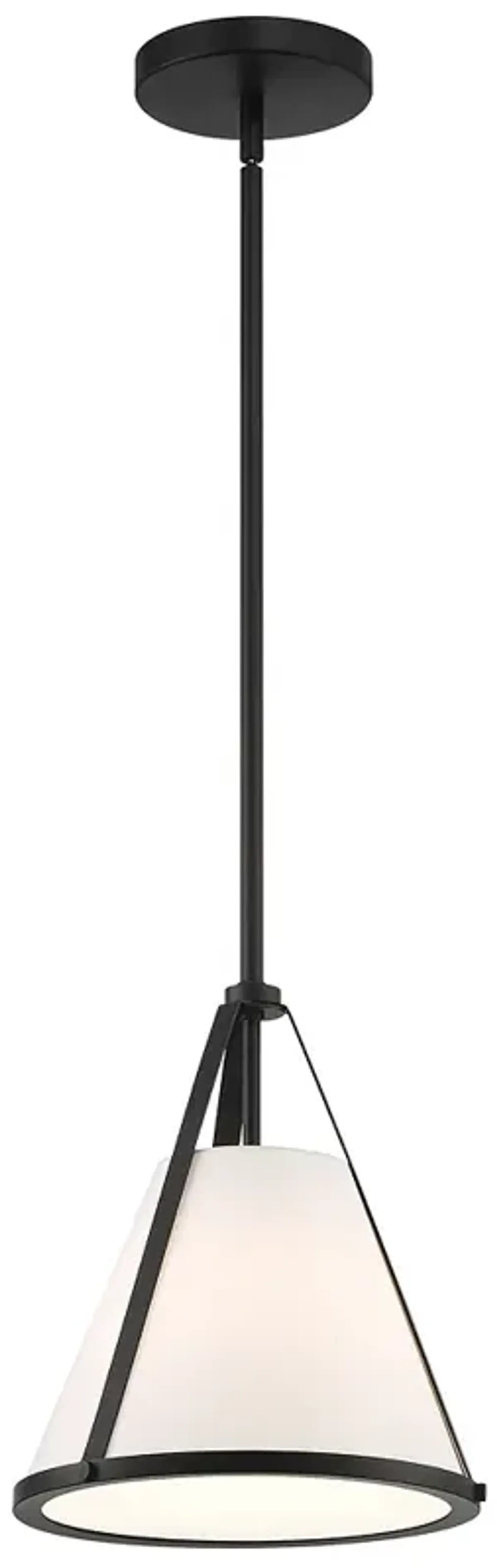 Fulton 1 Light Black Pendant