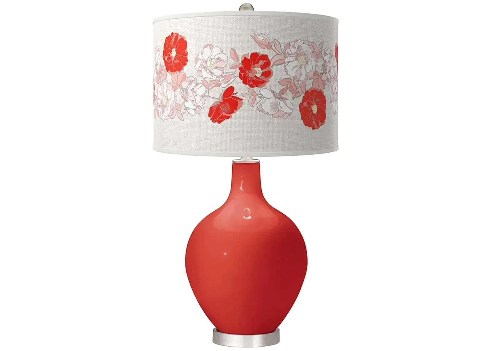 Cherry Tomato Rose Bouquet Ovo Table Lamp