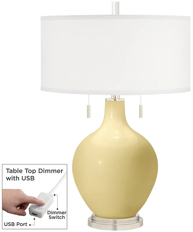 Butter Up Toby Table Lamp with Dimmer