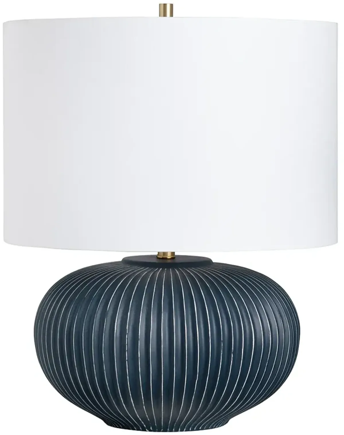 Crestview Collection Hamptons Weathered Indigo Table Lamp