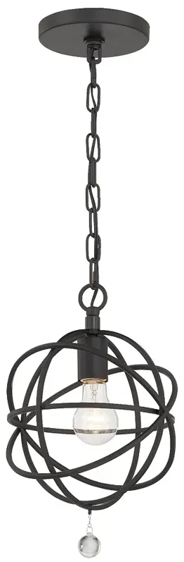 Solaris 1 Light Black Pendant