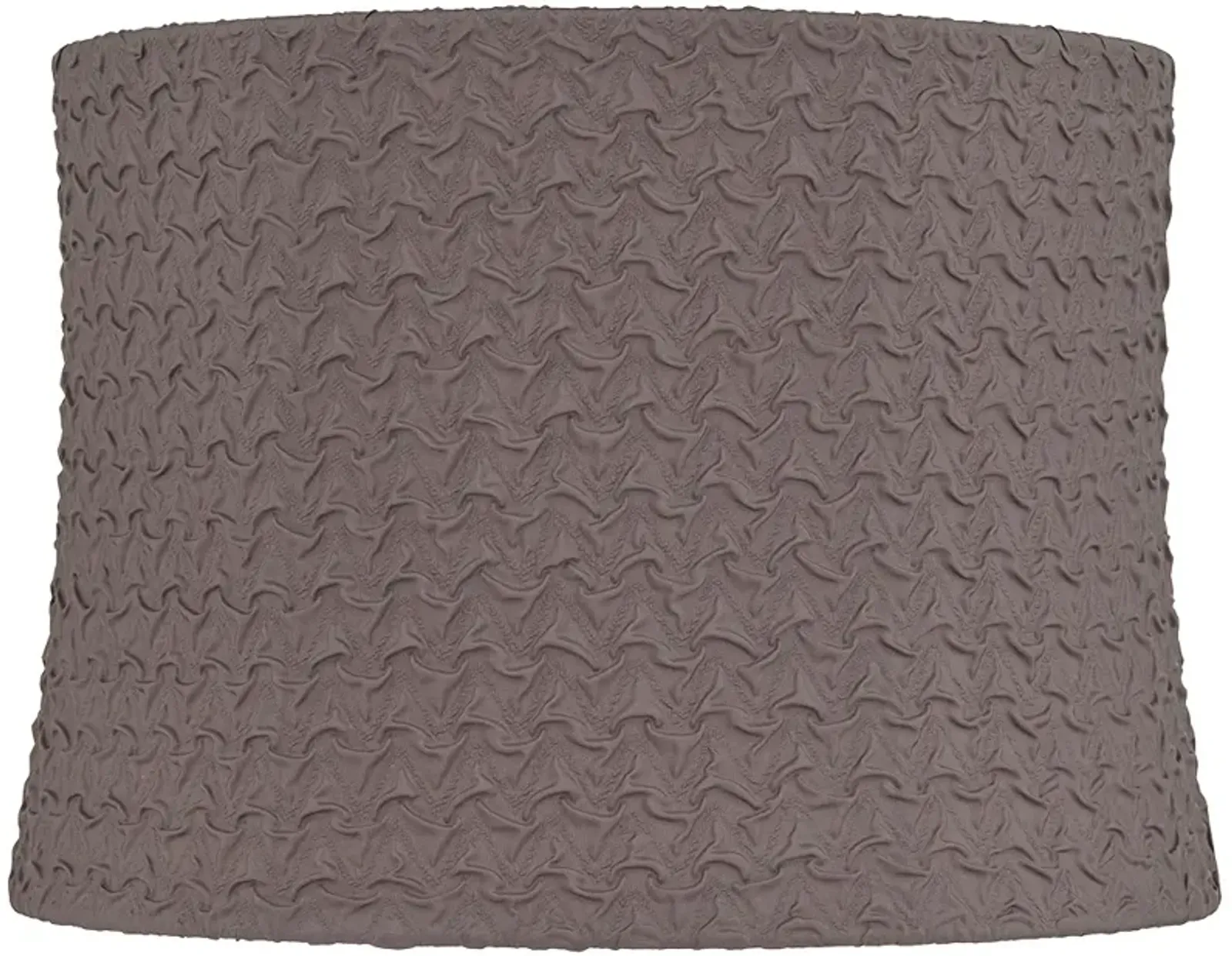 Sierra Gray Softback Drum Lamp Shade 13x14x10 (Spider)