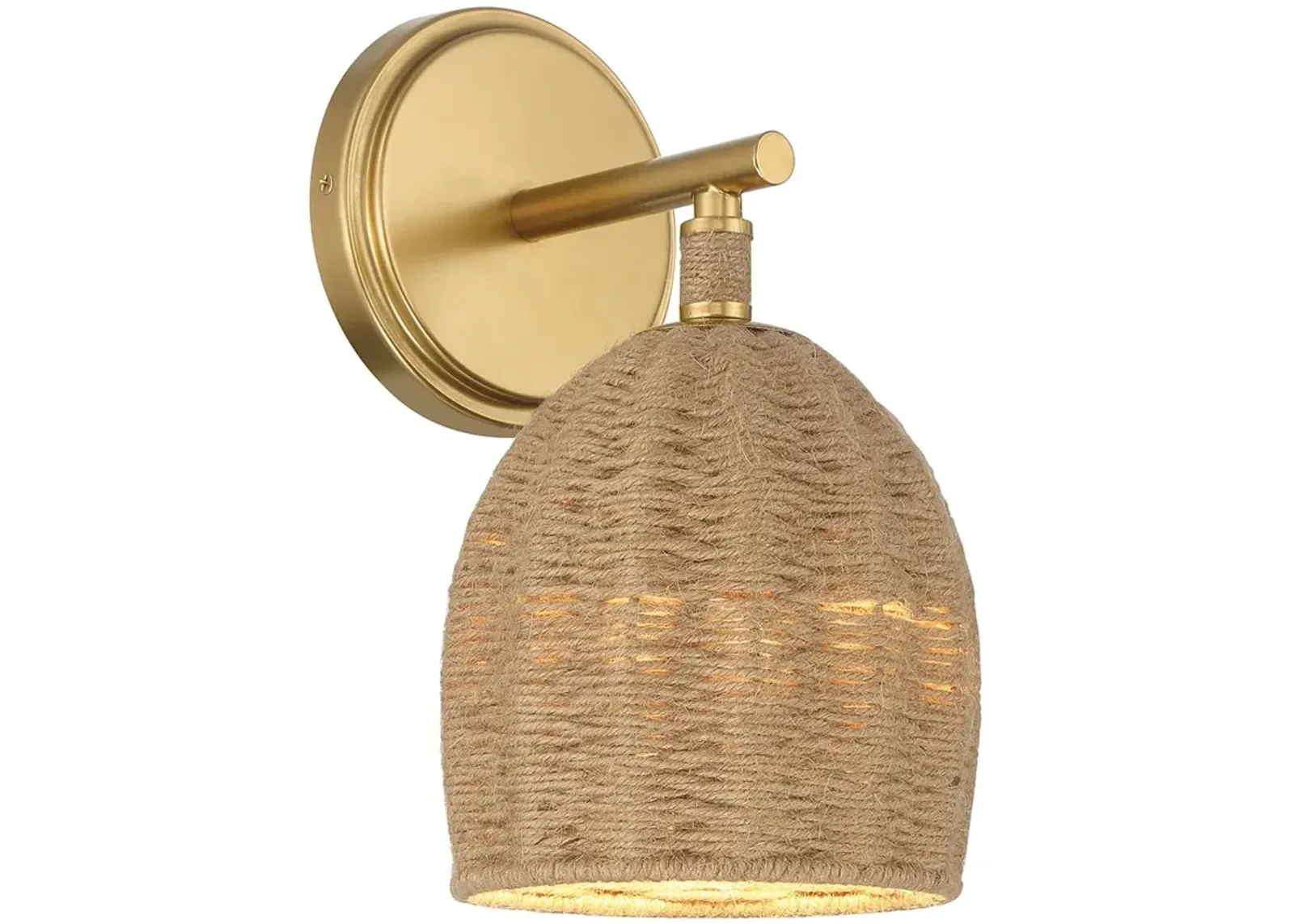 Jace 1 Light Soft Gold Sconce