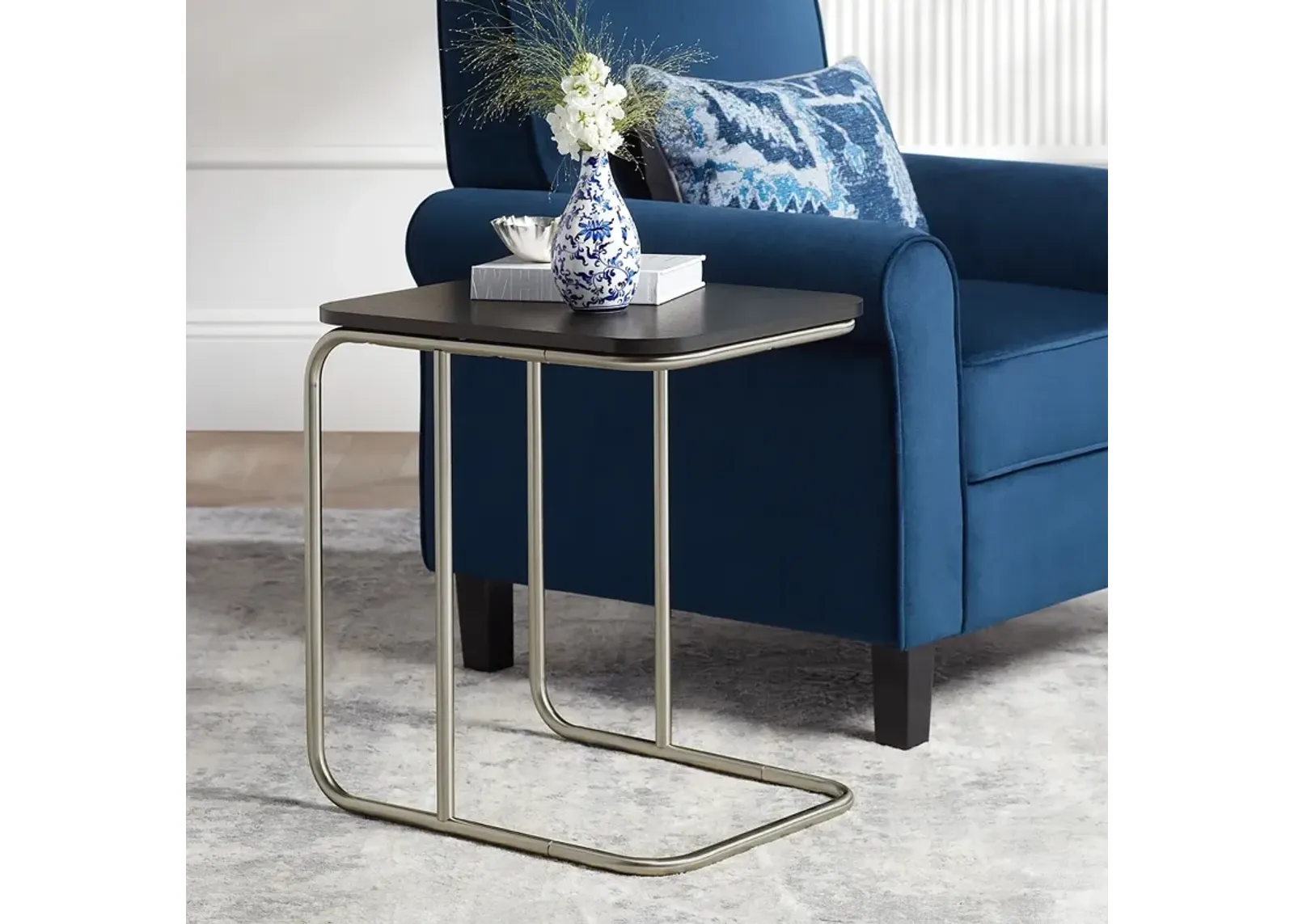 Thornburg 20" Wide Cantilever Modern End Table