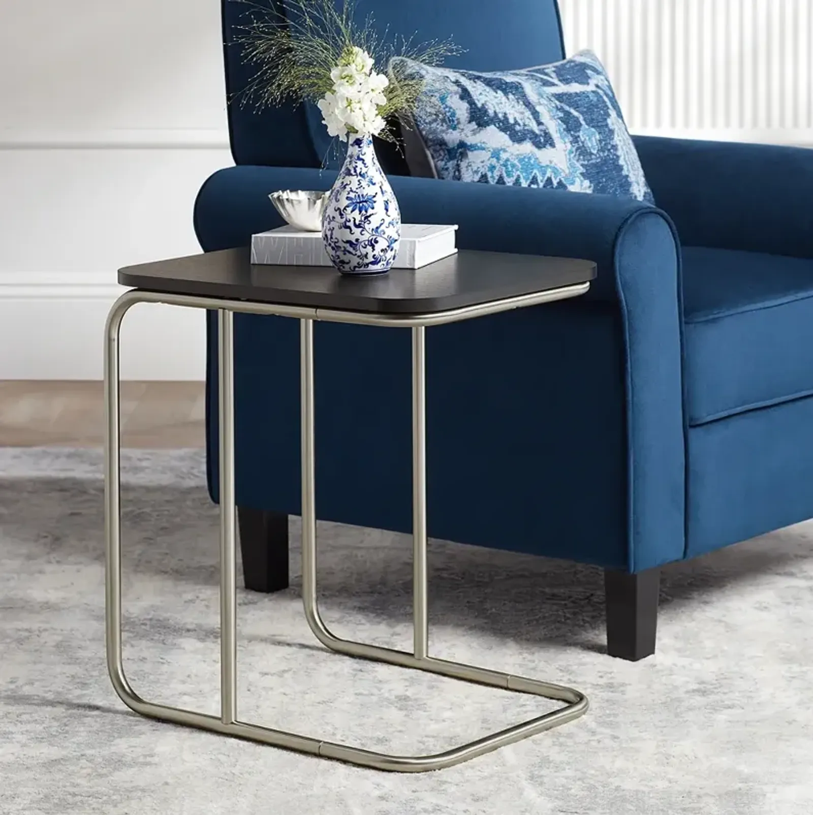 Thornburg 20" Wide Cantilever Modern End Table