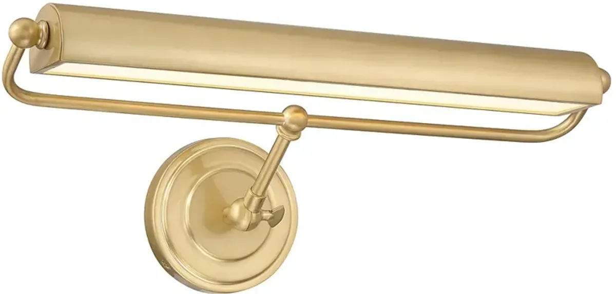 Miller Integrated LED Aged Brass Sconce