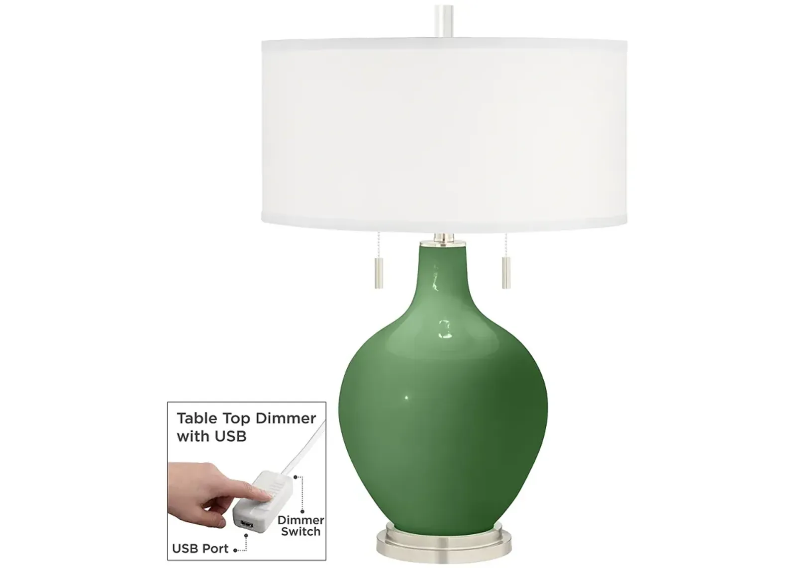 Garden Grove Toby Table Lamp with Dimmer