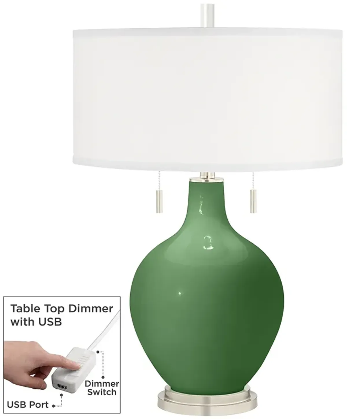 Garden Grove Toby Table Lamp with Dimmer